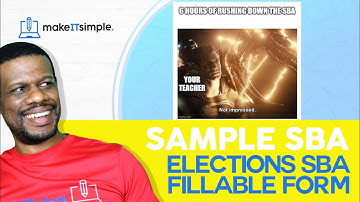 CSEC IT SBA Trinbarjam | Fillable Forms | Sample SBA Full Solution