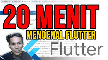 Tutorial Flutter #1 Mengenal Flutter