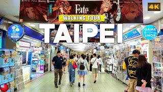 Taipei TAIWAN - Taipei City Mall, Largest Underground Shopping Area in Taipei 4K Walking Tour