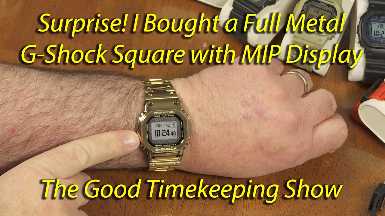 I'm As Surprised As You That I Have the GMW-BZ5000GD G-Shock Watch