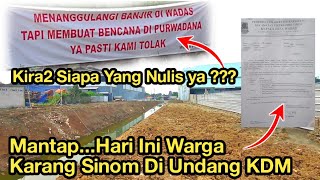 KDM Mantap || Hari Ini Warga Kali Wadas Di Undang KDM || Normalisasi Kali Wadas