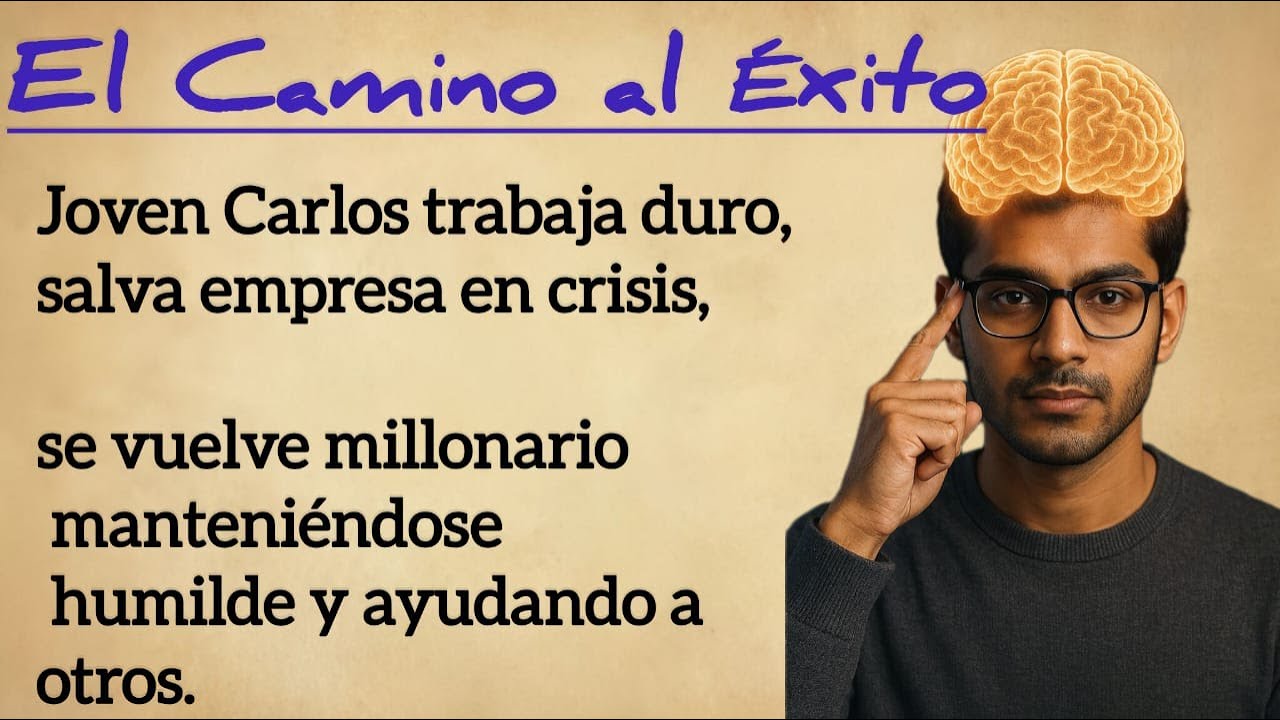 He Was Just a WAITER    Then THIS Happened! 😱💰  Learn Spanish Through His INCREDIBLE True Story