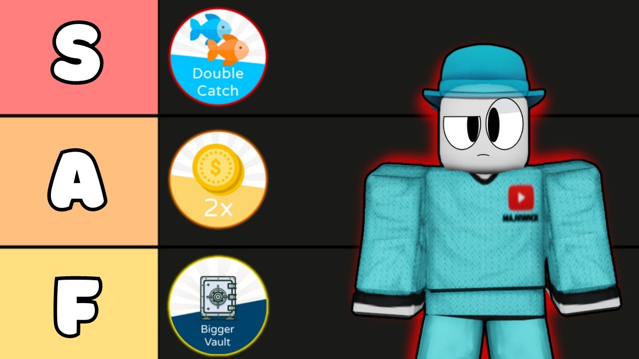 Which Game Passes are Worth Buying in Fishing Simulator?🐟 (Tier List)