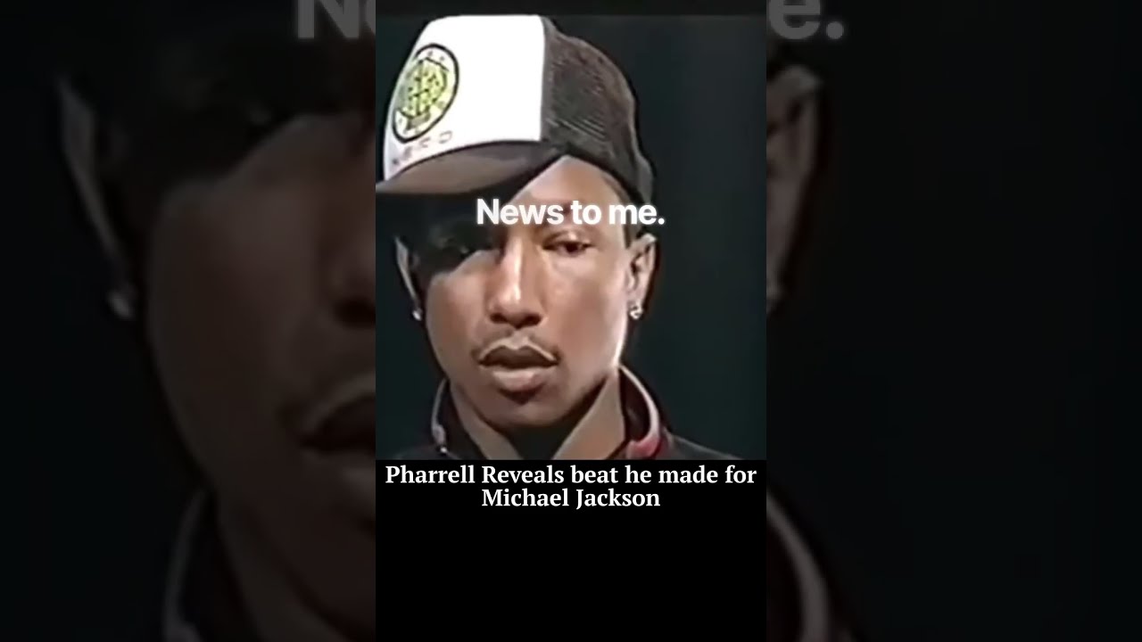 Pharrell Williams Reveals Beat He Made For Michael Jackson