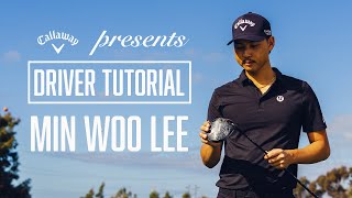 Min Woo Lee's Driver Tips | InDepth Explanation of his Different Shots with Driver