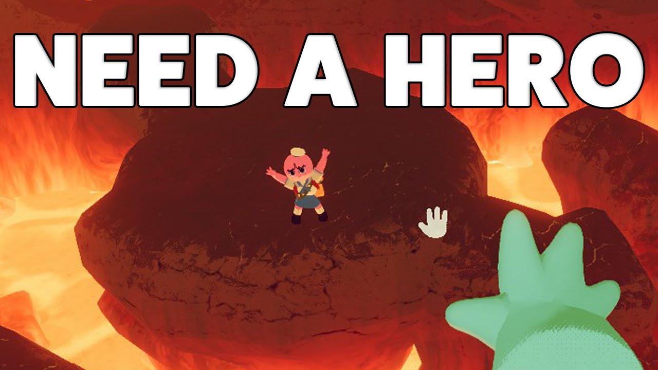 When you're playing PEAK and NEED a Hero