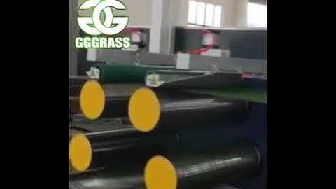 High-Tech Equipment in Artificial Grass factory of GGGRASS - #gggrass