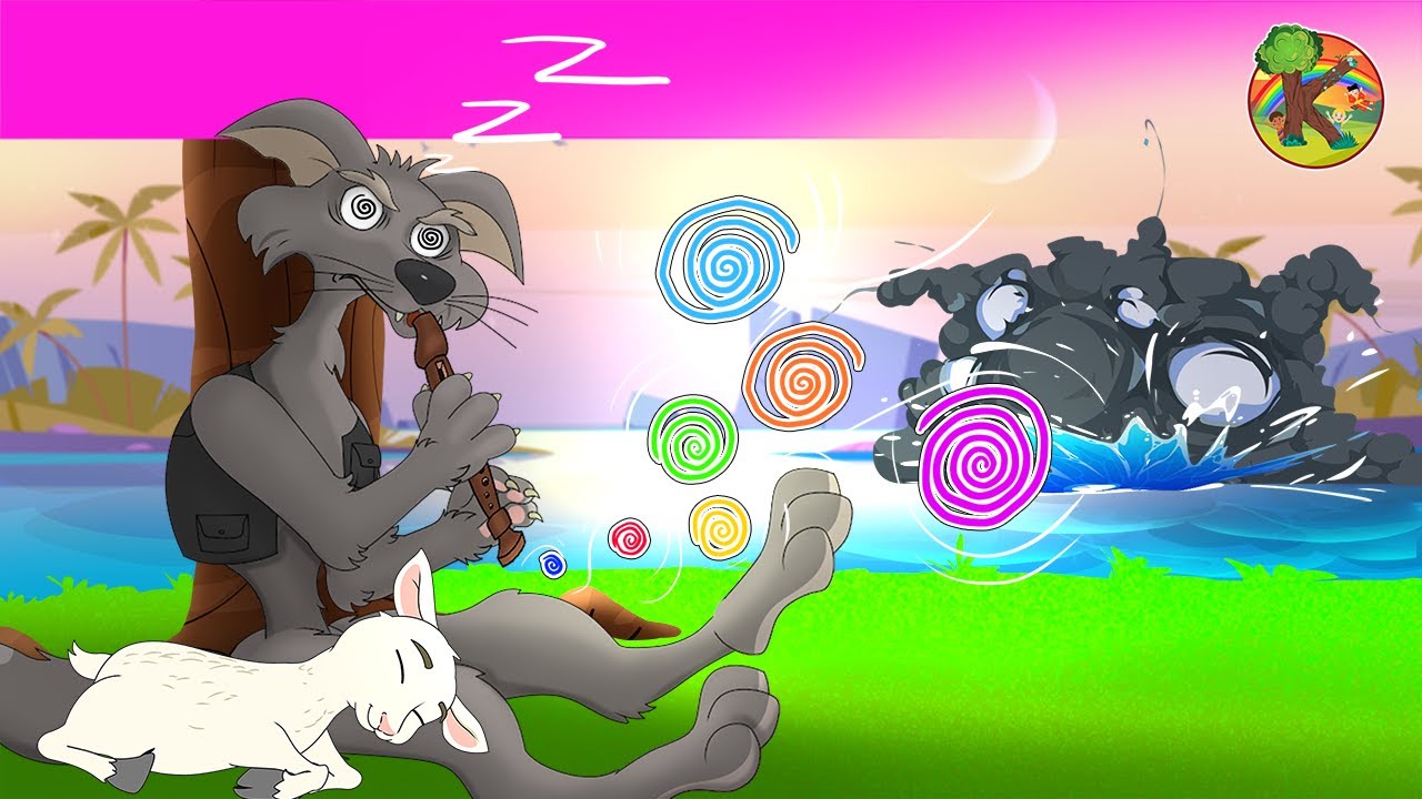 Wolf and Seven Little Goats - 2 Stories | KONDOSAN English | Fairy Tales & Bedtime Stories for Kids
