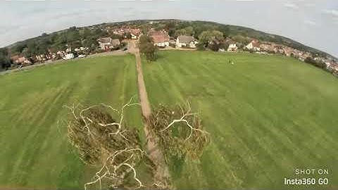 Tinyhawk 2 Freestyle with insta360 Go (freestyle with a tumble roll)