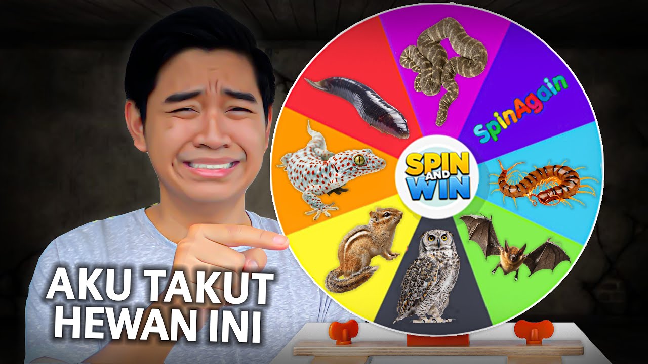 BELI APAPUN HEWAN PALING ANEH DIPILIH SPINNING WHEEL! DAPET HEWAN PALING AKU TAKUTIN!
