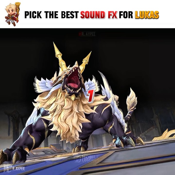 Which Sound FX suits for Lukas? #MLBB #MLBBCreator #lukas #lukasmlbb #mlmemes #soundfx #shorts