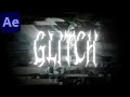 Data Glitch Effect - After Effects Tutorial