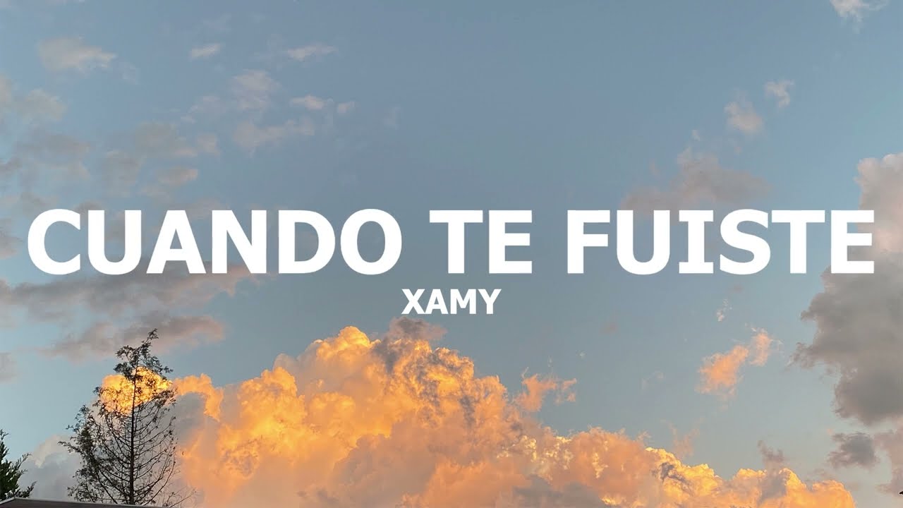 Watch Cuando te fuiste (Video Lyrics Oficial) on YouTube Watch Cuando te fuiste (Video Lyrics Oficial) on YouTube