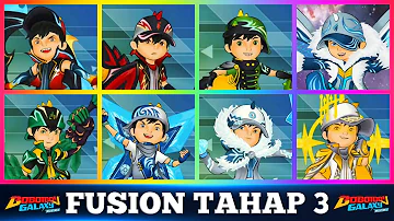 ALL BOBOIBOY FUSION LEVEL 3 (FANART) || LIKE THE SKY