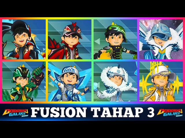 ALL BOBOIBOY FUSION LEVEL 3 (FANART) || LIKE THE SKY class=