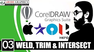 Weld, Trim & Intersect | CorelDraw | Part 03 | Shaping