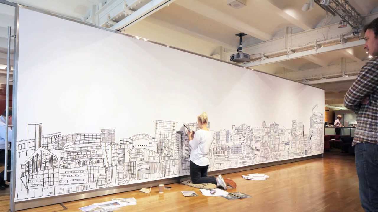Drawing BDP City - YouTube