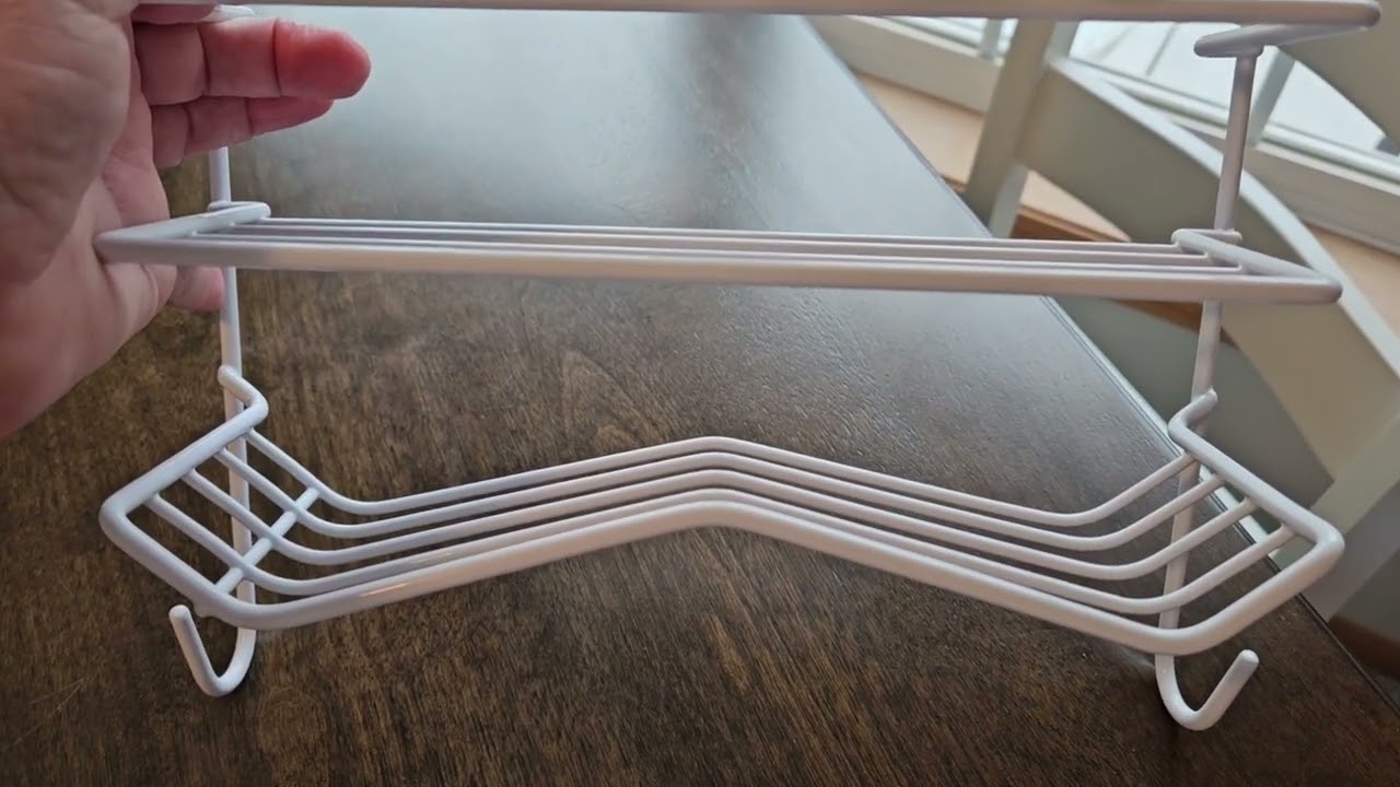 REVIEW: Zenna Home Zenna Home Over The Shower 2 Shelves Caddy, 1 Shelf and Soap Dish, White