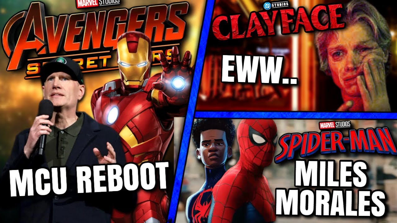 MCU Reboot Details, Live Action Miles Morales, Clayface Trailer & MORE!!