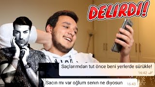 Anneme Şarkı Sözleriyle Mesaj Şakası Kerimcan Durmaz Tolqa 'Vur Bana' (DELİRDİ!)