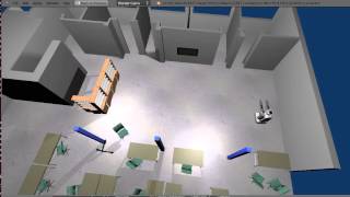 pr2 obstacle avoidance in MORSE simulator