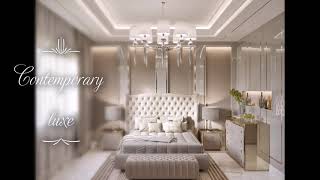 Bespoke luxury interior design for a modern high end house in Dubai