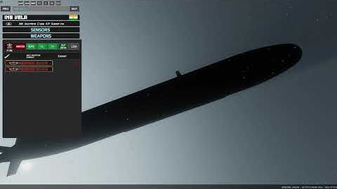 MDO: Naval Combat Undersea lighting HDRP Unity Submarine 2020; Scorpene Class Submarine