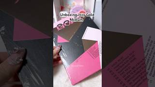 Unboxing Itzy Gold Album