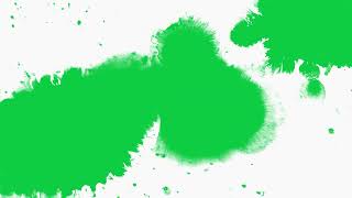 Green Screen - 11 Ink Transitions |  FREE USE
