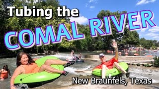 Tubing the Comal River, New Braunfels, Texas. Mini Vacation 3