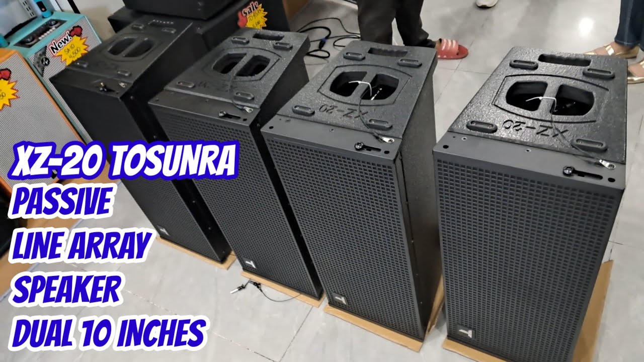 LINE ARRAY TOSUNRA XZ-20/IT8000 TOSUNRA/WIRELESS MIC U688