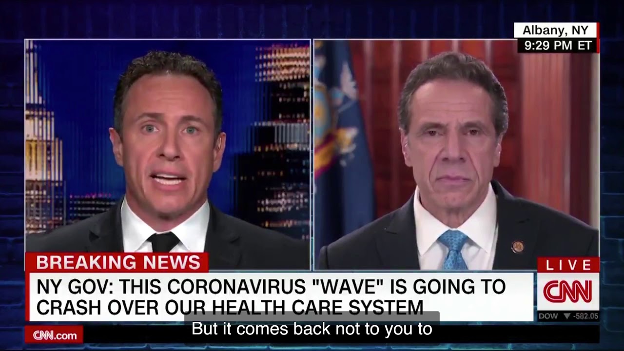 Chris Cuomo Interviews brother Gov Andrew Cuomo