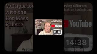 #eyeshadowpalettes #sydneygrace #indiemakeup #eyeshadowtutorial #eyemakeup