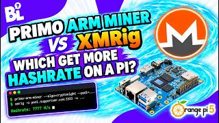 Primo ARM Miner vs XMRig: Which Gets More Hashrate on a Pi  | Monero Mining