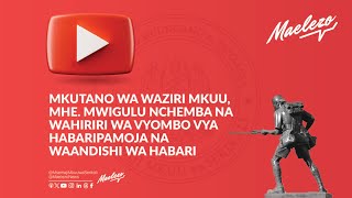 Mkutano wa Waziri Mkuu na Wahiriri wa Vyombo vya Habari Pamoja na Waandishi wa Habari