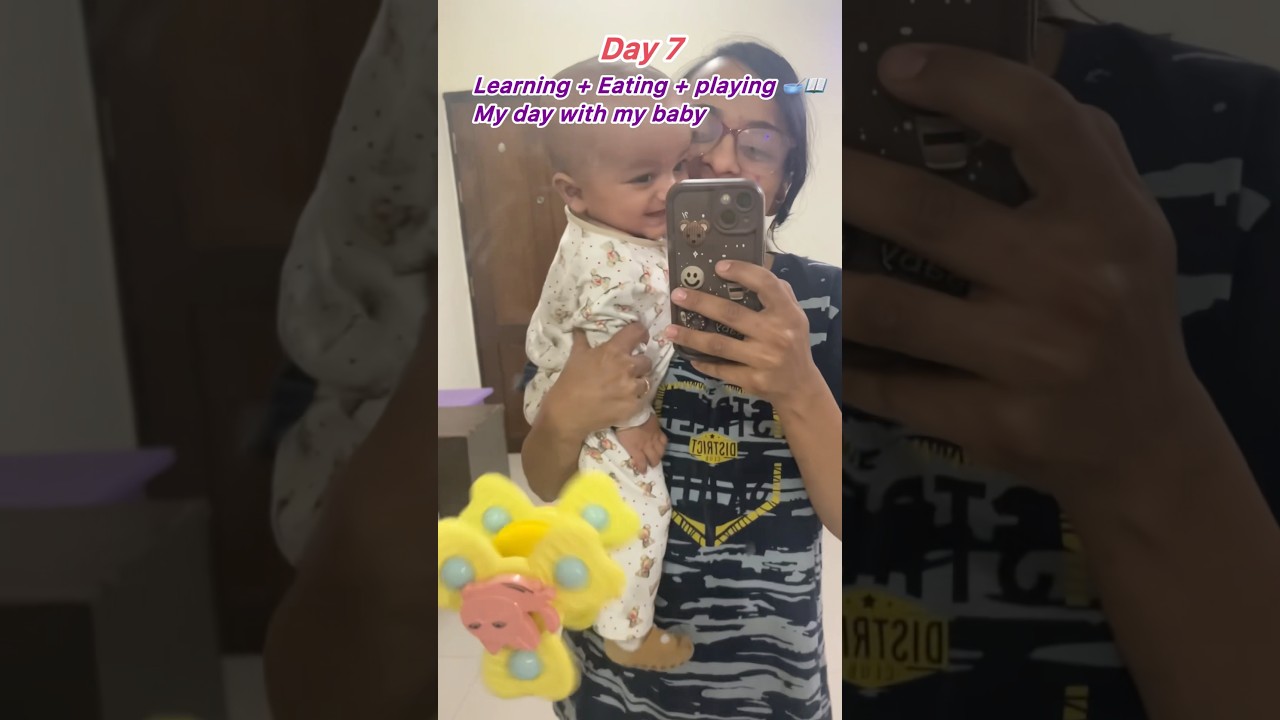 Day 7- Dailyvlog with my 6 month old baby 