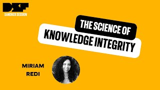 The Science of Knowledge Integrity: Research at Wikimedia - Data Science Festival