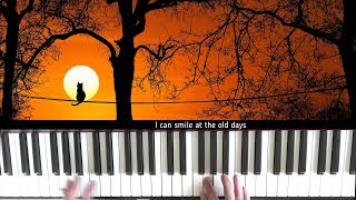 Memory aus dem Musical Cats   -   Piano Cover with lyrics