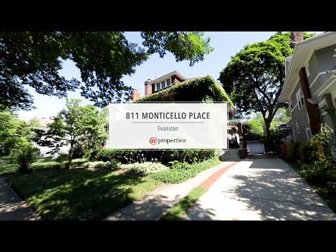 811 Monticello Place, Evanston, IL home video tour