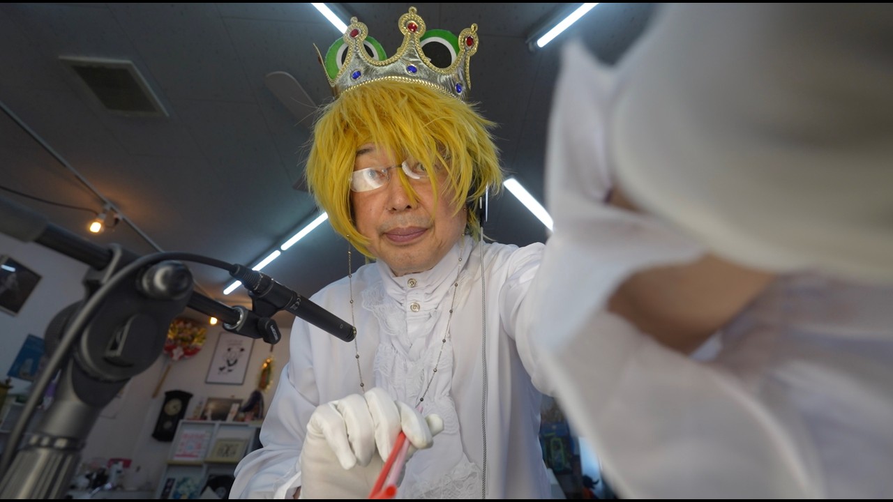 【ASMR】🐸Frog Prince Straw Mouth Sound👄かえる王子のストローマウスサウンド