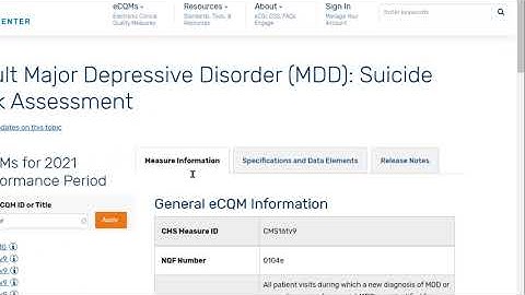eCQI Resource Center Website Demonstration July 2021