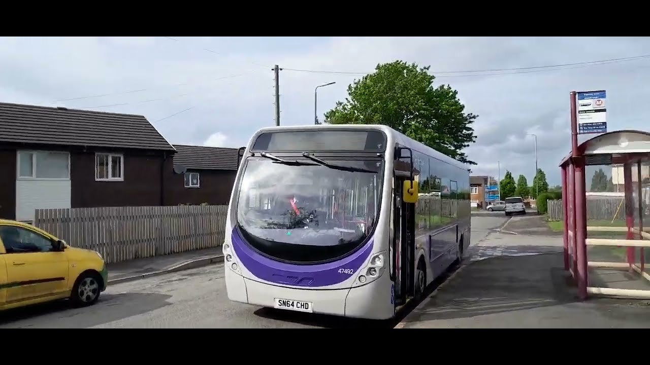 First Halifax Bus Route 548 to Rastrick Pichichapu Tinton Tinton ...