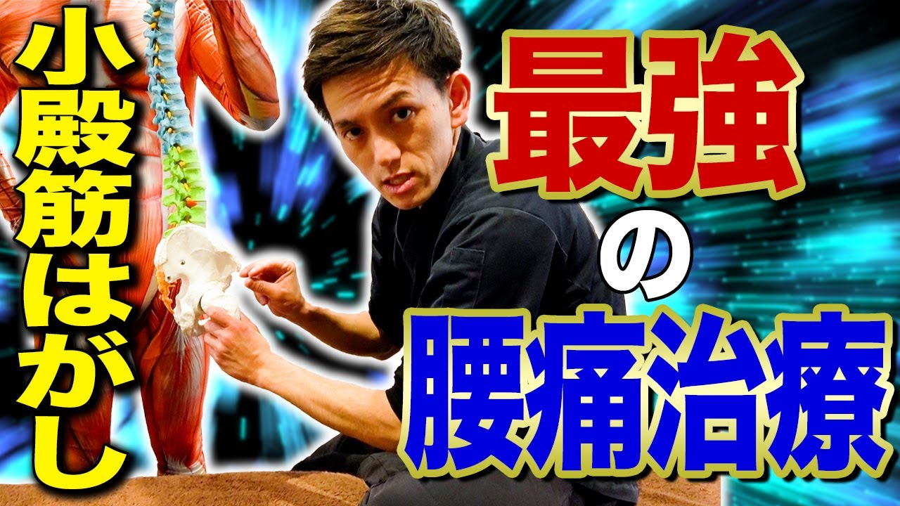 【9割の治療家が知らない】腰痛・お尻の痺れが驚くほど楽になる小殿筋剥がしの治療テクニック！