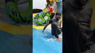 guys this ride is adventurous #water park#ride#shorts😁🤣🤣😆😆