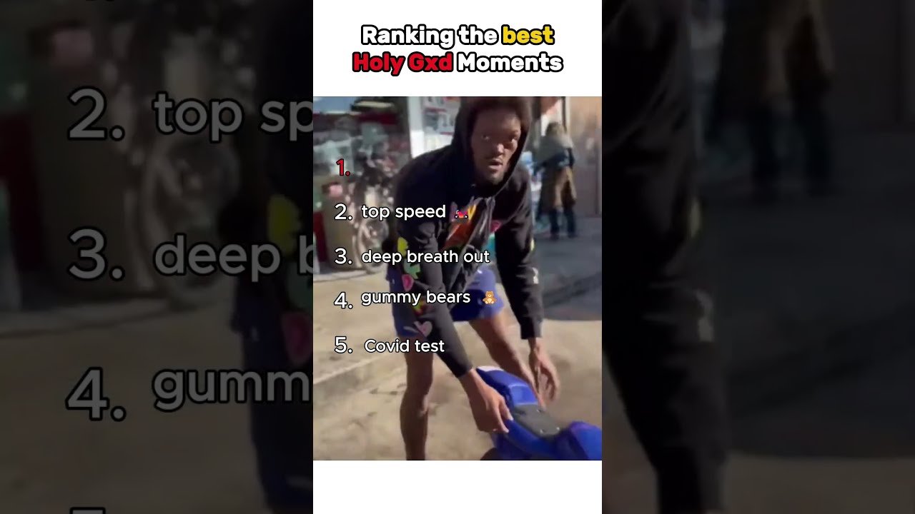Ranking The Best Holy Gxd Moments Hilarious