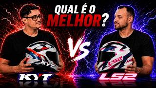 LS2 FF358 vs KYT TT Course: Qual é o Melhor Capacete? | Comparativo Completo