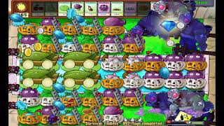 Pvz, Plants Vs Zombies Endless Survival Mode Play Through. Wave 427, Flag 854