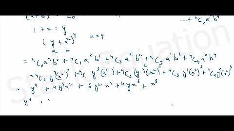 Binomial Theorem Part 4