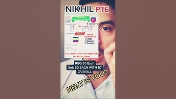 PTE PASSED WITH 6 EACH IN FIRST ATTEMPT || PTE BY NIKHIL || #nikhilpte #shorts #youtubeshorts