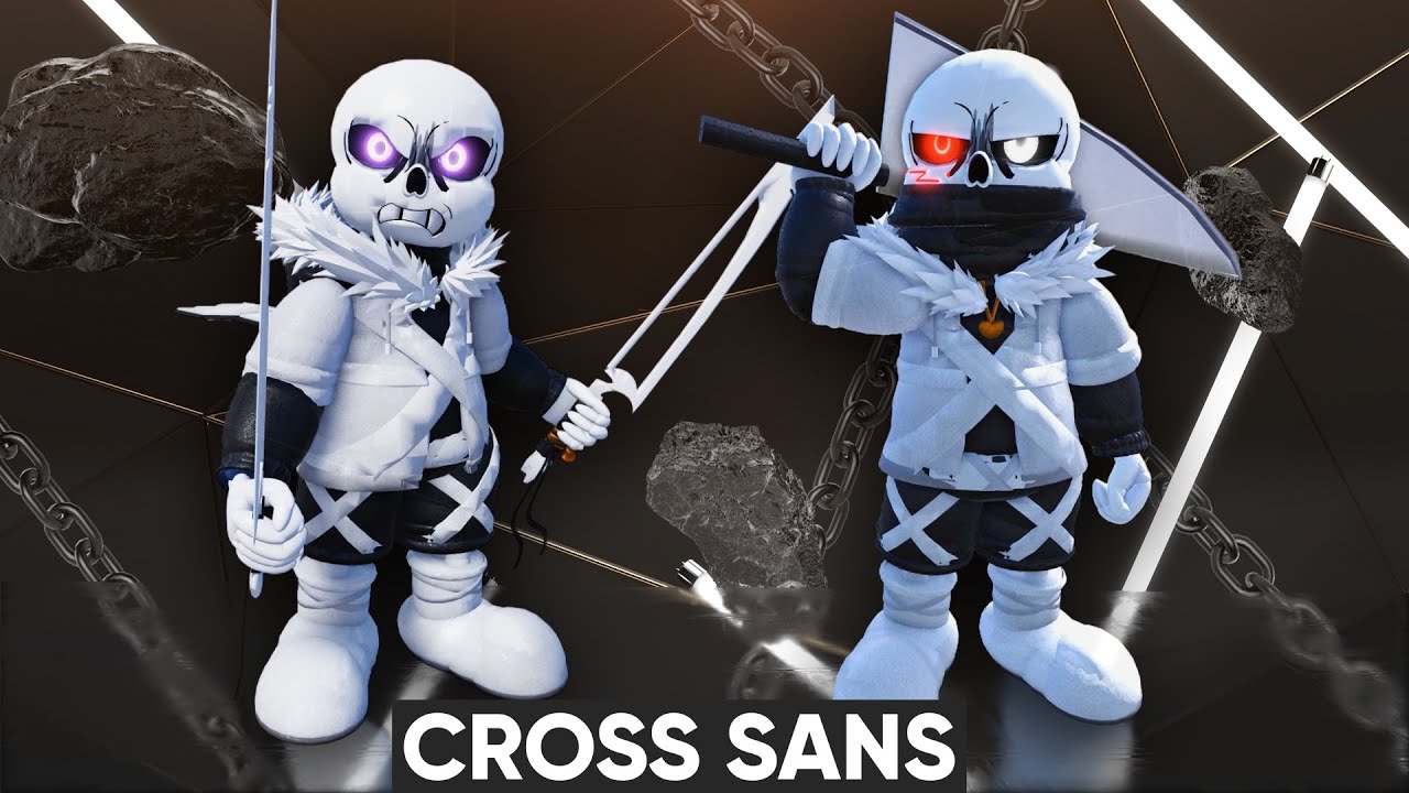 Roblox, Multiverse Of Sus, Cross Sans